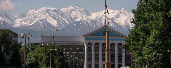 Бишкек шаарынын мэриясынын имараты. Архив - Sputnik Кыргызстан