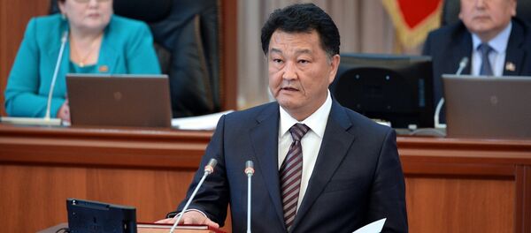 Министр здравоохранения Кыргызской Республики Талант Батыралиев. Архивное фото - Sputnik Кыргызстан