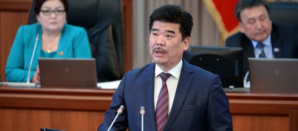 Кыргызстандын Маданият, маалымат жана туризм министри Алтынбек Максутов. Архив - Sputnik Кыргызстан