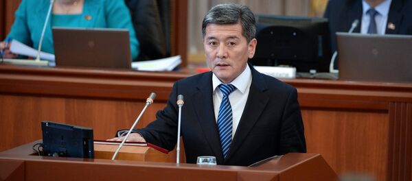 Мурдагы транспорт жана коммуникация министри Аргынбек Малабаев. Архив - Sputnik Кыргызстан