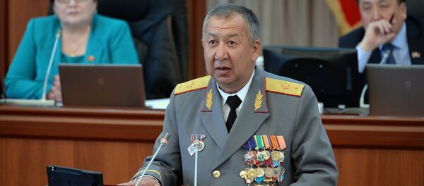 Министр чрезвычайных ситуаций Кыргызской Республики Боронов Кубатбек Айылчиевич. Архивное фото - Sputnik Кыргызстан
