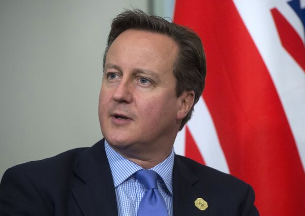 Премьер-министр Соединенного Королевства Великобритании и Северной Ирландии Дэвид Кэмерон. Архивное фото - Sputnik Кыргызстан