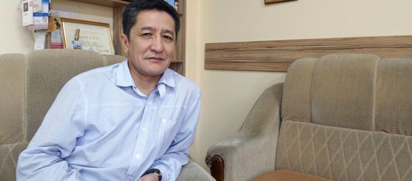 Тазар кинокомпаниясынын жетекчиси Темир Бирназаров. Архив - Sputnik Кыргызстан