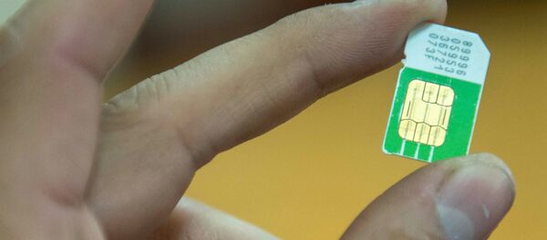 Сим-карта. Архив - Sputnik Кыргызстан