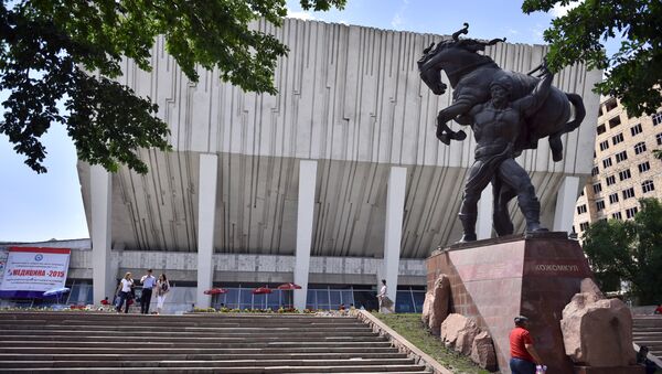 Дворец спорта имени Кожомкула. Архивное фото - Sputnik Кыргызстан