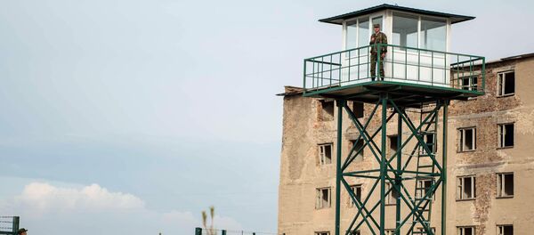 Смотровая вышка на границе Кыргызстана - Sputnik Кыргызстан