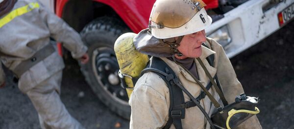 Өрт өчүрүүчү. Архив - Sputnik Кыргызстан