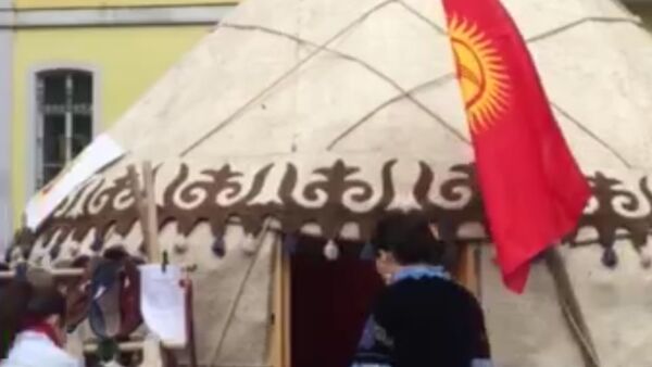 Кыргызскую юрту поставили в центре Бонна - Sputnik Кыргызстан