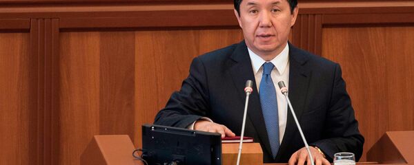 Премьер-министр Кыргызстана Темир Сариев. Архивное фото - Sputnik Кыргызстан