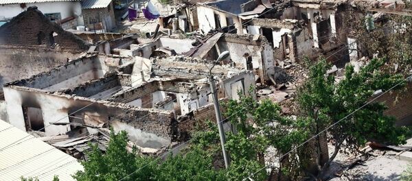 Ош 2010-жылкы окуялардан кийин. Архив - Sputnik Кыргызстан