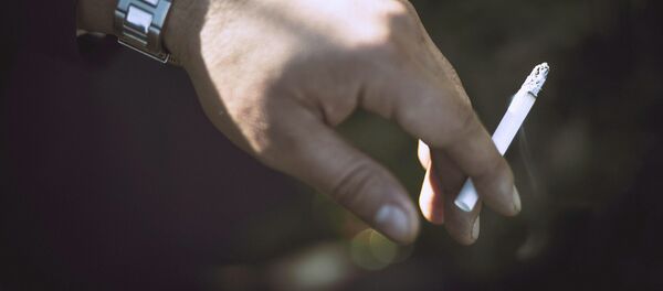 Тамеки чегип жаткан адам. Архив Тамеки чегип жаткан адам. Архив - Sputnik Кыргызстан