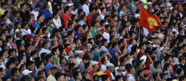 Футбольный матч между Кыргызстаном и Австралией Футбольный матч между Кыргызстаном и Австралией - Sputnik Кыргызстан