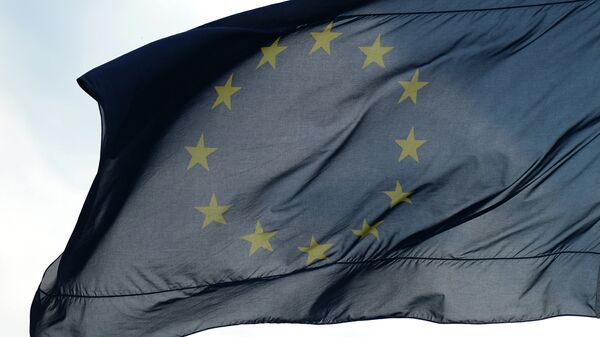 Флаги Евросоюза в Берлине. Архивное фото - Sputnik Кыргызстан