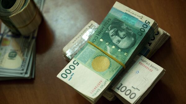 Крупная национальная валюта. Архивное фото - Sputnik Кыргызстан