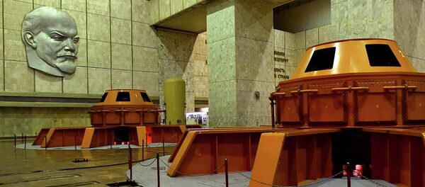 Трансформатор в Токтогульской ГЭС. Архивное фото - Sputnik Кыргызстан