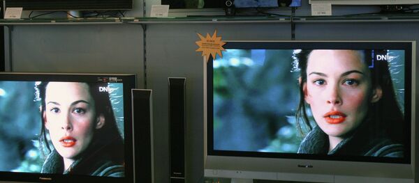 Продажа плазменных телевизоров в магазине. Архивное фото - Sputnik Кыргызстан