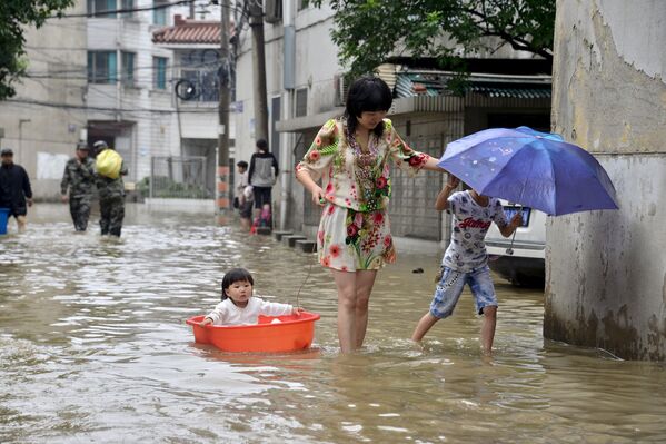 Наводнение в Китае - Sputnik Кыргызстан