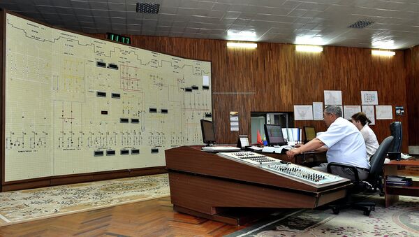 Станция управления Токтогульской ГЭС. Архивное фото - Sputnik Кыргызстан