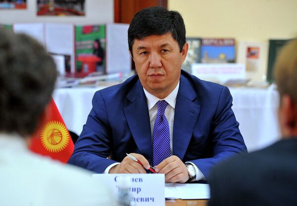 Премьер-министр КР Темир Сариев. Архив - Sputnik Кыргызстан