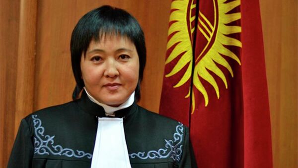 Сооронкулова Клара Сыргакбековна судья Конституционной палаты - Sputnik Кыргызстан