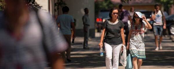 Жара в Бишкеке. Архивное фото - Sputnik Кыргызстан