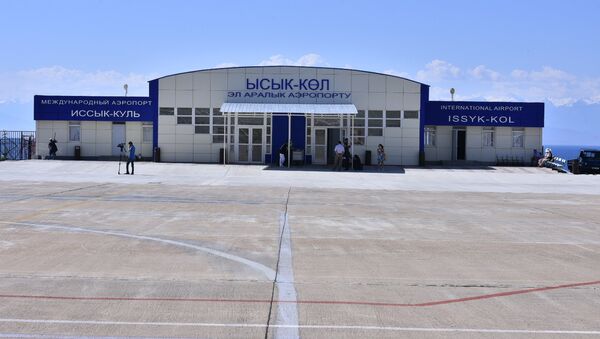 В селе Тамчи, Иссык-Кульской области открылся международный аэропорт - Sputnik Кыргызстан