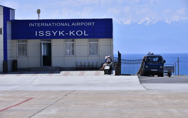 Ысык-Көл эл аралык аэропорту Тамчы шаарында - Sputnik Кыргызстан