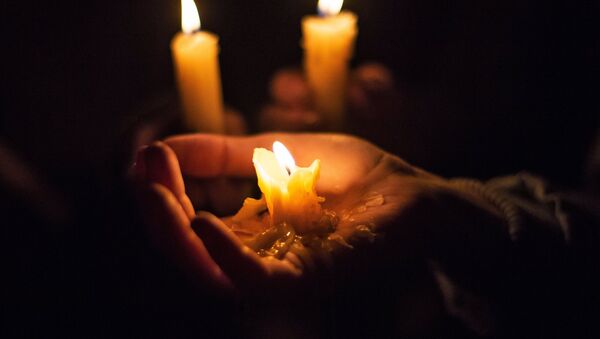 Горящие свечи. Архивное фото - Sputnik Кыргызстан