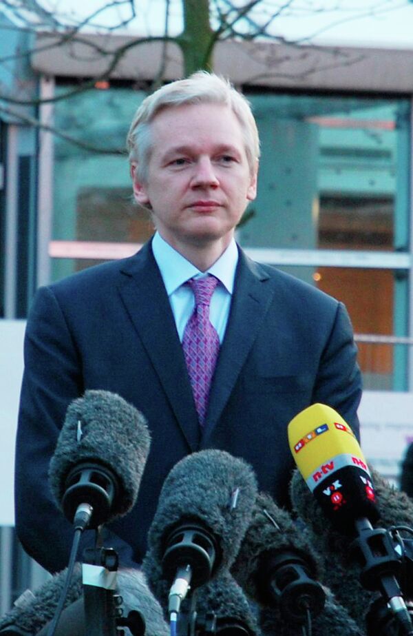 Основатель Wikileaks Джулиан Ассанж. Архивное фото - Sputnik Кыргызстан