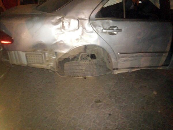 Автомобиль попавший в аварию. Архивное фото - Sputnik Кыргызстан
