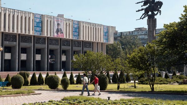 Токтогул Сатылганов атындагы Улуттук филармония, архивдик сүрөт - Sputnik Кыргызстан
