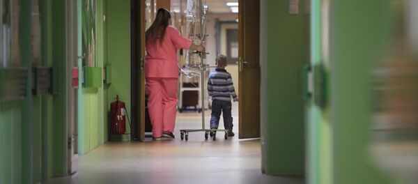 Детское онкологическое отделение больницы. Архивное фото - Sputnik Кыргызстан