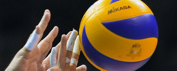 Волейбольный мяч. Архивное фото - Sputnik Кыргызстан