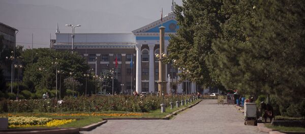 Здание мэрии города Бишкек. Архивное фото - Sputnik Кыргызстан