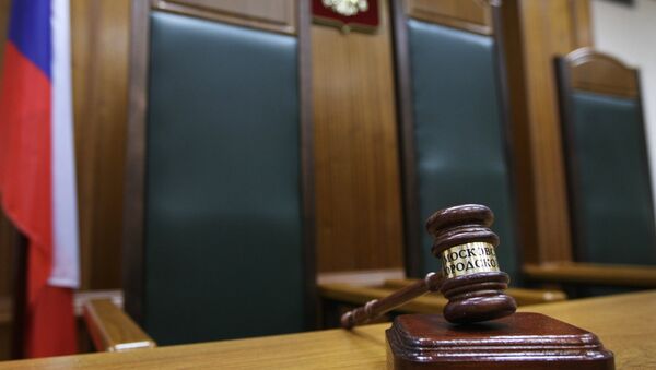 Кресло судьи в зале заседаний Московского городского суда. Архивное фото - Sputnik Кыргызстан
