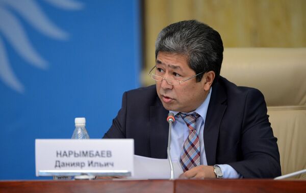 Руководитель аппарата президента Данияр Нарымбаев. Архивное фото - Sputnik Кыргызстан