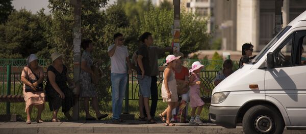 Остановка в Бишкеке. Архивное фото - Sputnik Кыргызстан