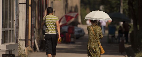 Бишкекте ысык аба-ырайы. Архив - Sputnik Кыргызстан