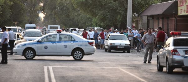 Спецоперация по ликвидации террористов в центре Бишкека. Архивное фото - Sputnik Кыргызстан