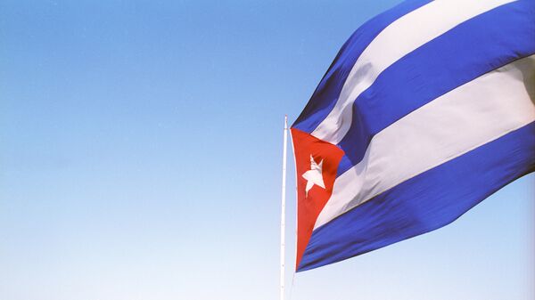 Государственный флаг Республики Куба. Архивное фото - Sputnik Кыргызстан