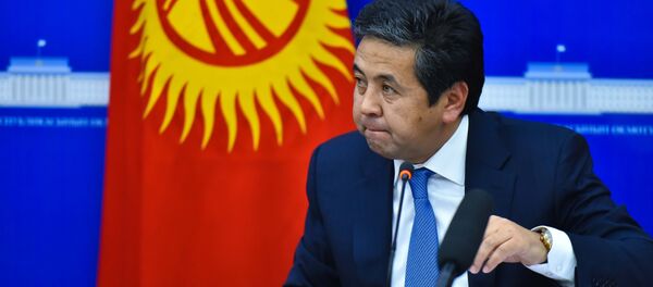 Председатель Государственной регистрационной службы (ГРС) Тайырбек Сарпашев. Архивное фото - Sputnik Кыргызстан