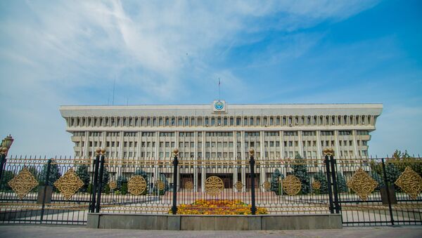 Здание белого Кыргызской Республики. Архивное фото - Sputnik Кыргызстан