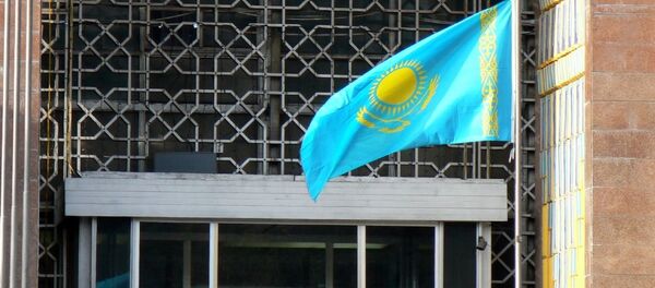 Флаг Казахстана. Архивное фото - Sputnik Кыргызстан