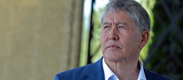 Президент Кыргызской Республики Алмазбек Атамбаев. Архивное фото - Sputnik Кыргызстан