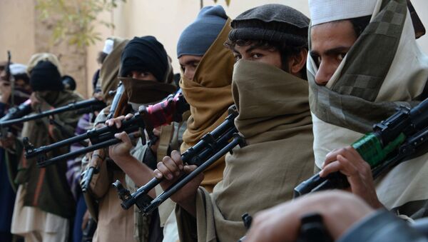Талибан радикалдык кыймылынын согушкерлери. Архив - Sputnik Кыргызстан
