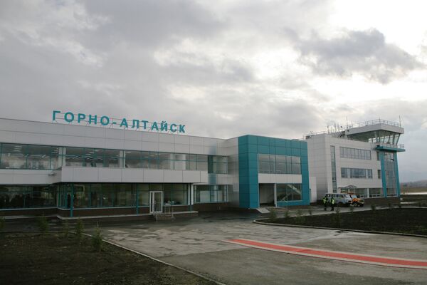 Терминал аэропорта Горно-Алтайска. Архивное фото - Sputnik Кыргызстан