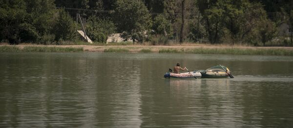 Озеро Комсомольское в Бишкеке. - Sputnik Кыргызстан