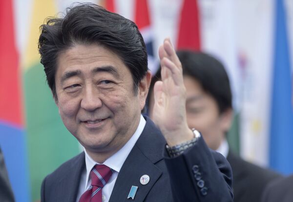 Япониянын премьер-министри Синдзо Абэ. Архив - Sputnik Кыргызстан
