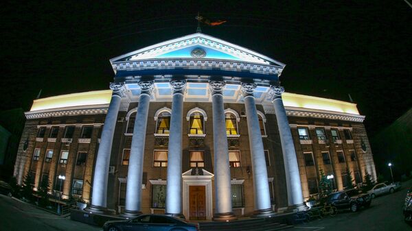 Архивное фото фасада здания мэрии города Бишкек - Sputnik Кыргызстан