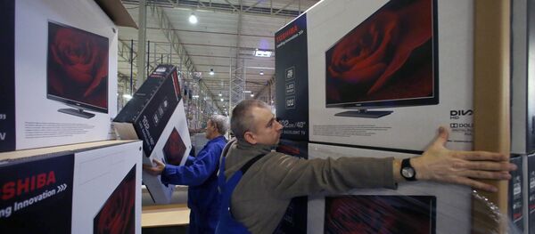 Телевизоры. Архивное фото - Sputnik Кыргызстан